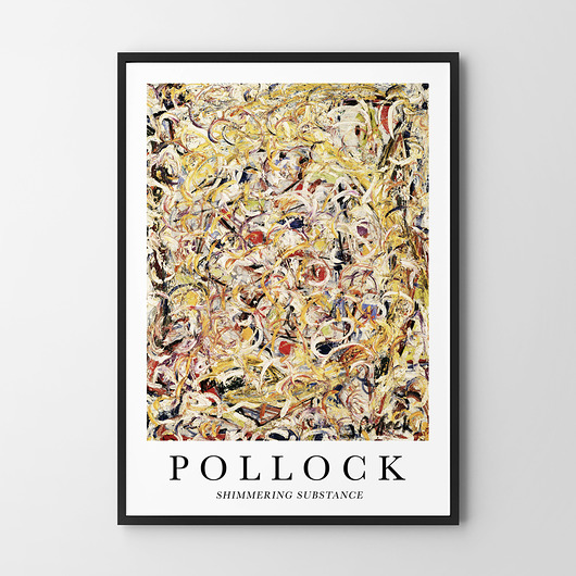 plakaty Plakat Pollock Shimmering Substance