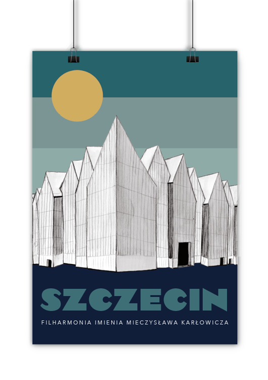 plakaty Plakat Szczecin Filharmonia
