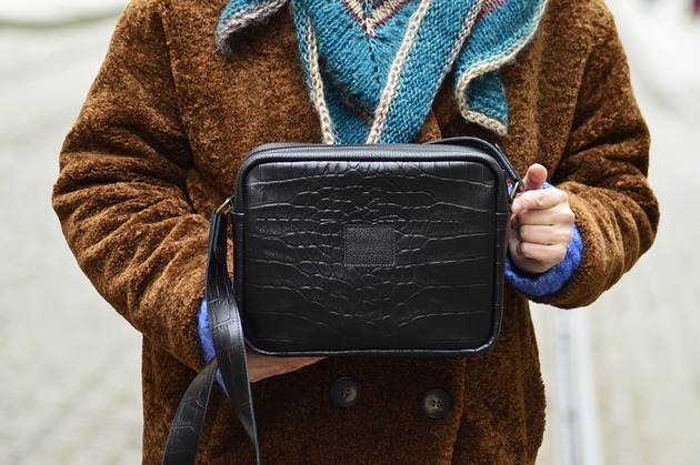 torby na ramię Boks Krokodyl