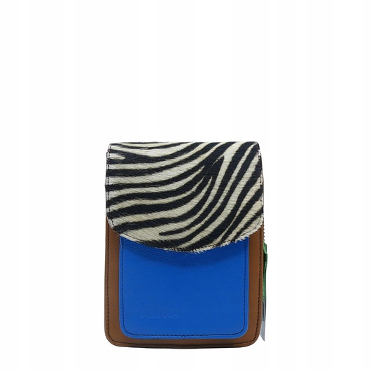 torby na ramię Torebka damska na telefon listonoszka skóra naturalna eko OLIVKA