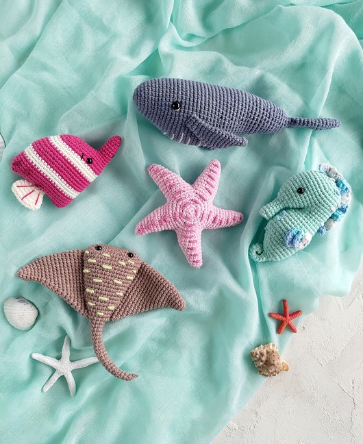 gry edukacyjne dla dzieci Zestaw morskich zwierząt (5 szt), Gra edukacyjna, Prezent dla dziecka