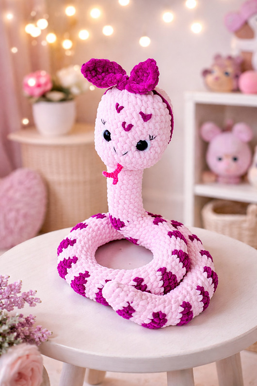 misie i maskotki Wąż maskotka