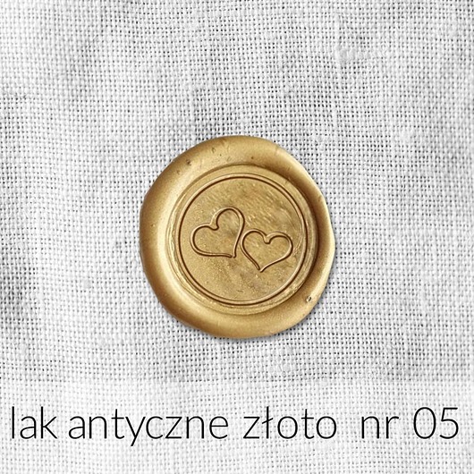 zaproszenia i kartki na ślub Lak pieczęcie 20 sztuk