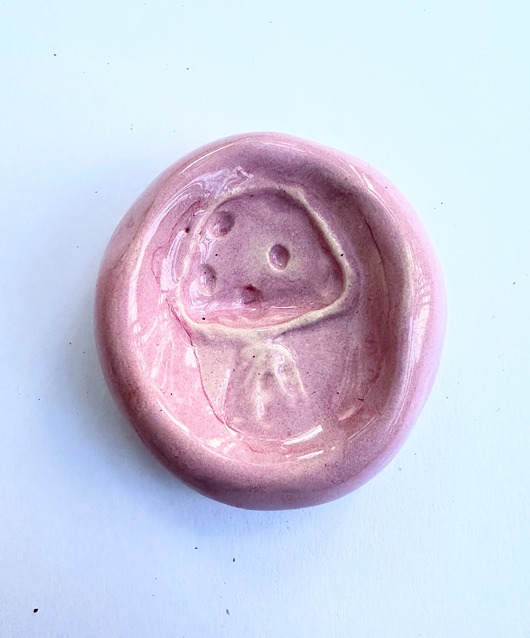 akcesoria różne Kamień antystresowy, worry stone , miziak, grzybek