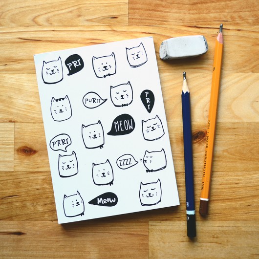 Notes w Kotki A6 Ja Cię Broszę