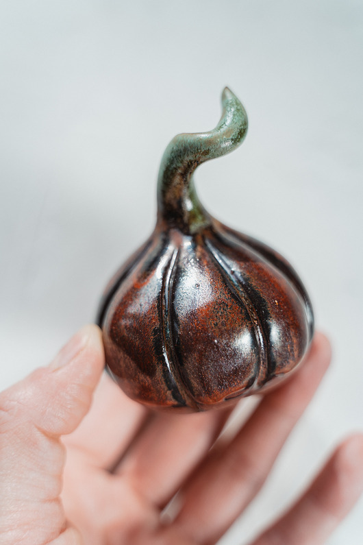 figurki i rzeźby Ceramiczna figurka DYNIA