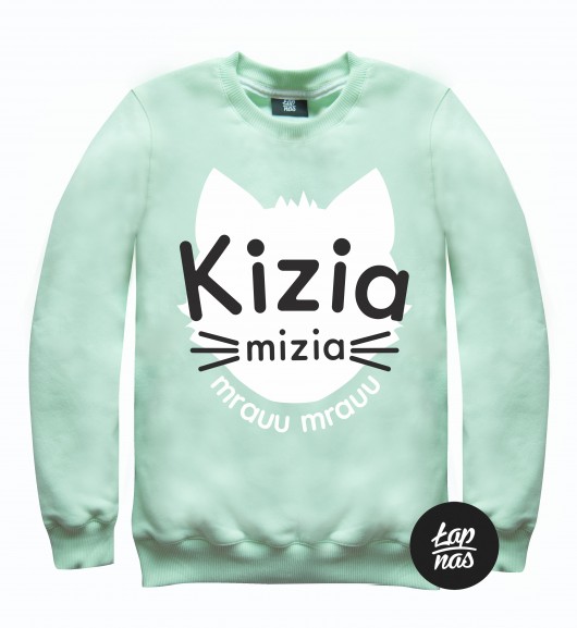 Bluza Miętowa Kizia Mizia ŁAP NAS