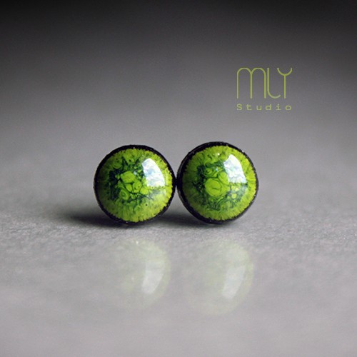 Mini Trawiaste 6mm/stal chirurgiczna/ Magda Łysiak