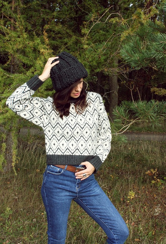 czapki damskie Chunky beanie  Merino Bulky i 100% owcza wełna