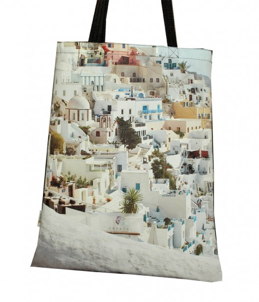Widokówki z Santorini - torba + gratis! AT design