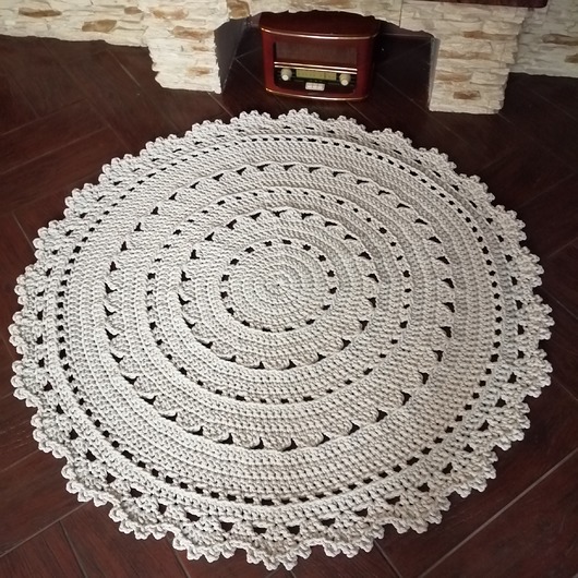 dywany Dywan ze sznurka bawełnianego 120cm