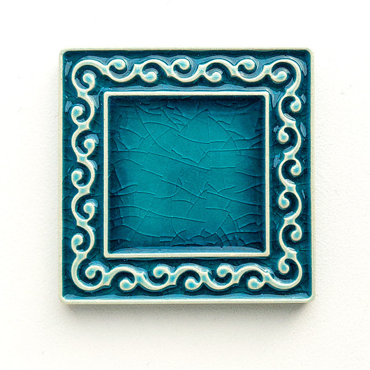 kafle i panele Kafel VIVACE turkusowy 6cm x 6cm, kafle, kafelki, płytki