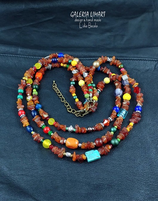 Mix w stylu Boho z bursztynem. Prezent z klasą Galeria Limart