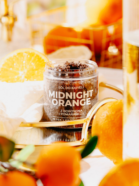 produkty do kąpieli Midnight Orange Sól Do Kąpieli