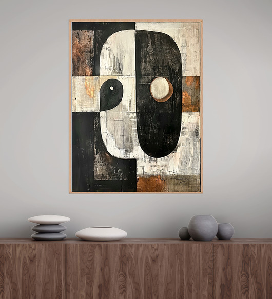 plakaty Geometria natury - Plakat, druk - Minimalizm, Boho, Loft #145