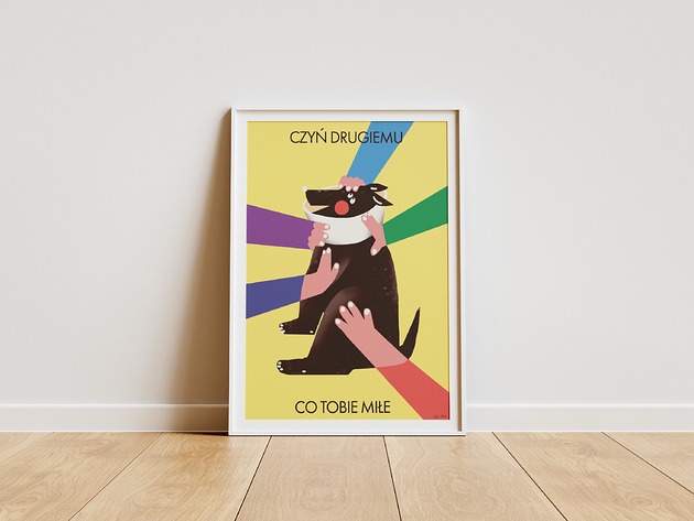 plakaty Plakat "Czyń drugiemu, co tobie miłe"
