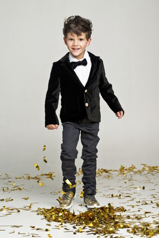#Christmas Velvet BOWtie - OX  Kółko Krzyżyk