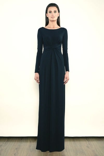 Suknia Cristina Maxi Black milita nikonorov