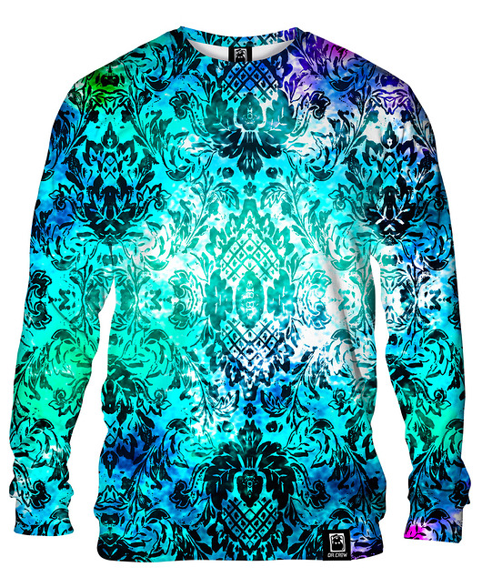 bluzy męskie Bluza Bez Kaptura Męska DR.CROW Coccobarocco