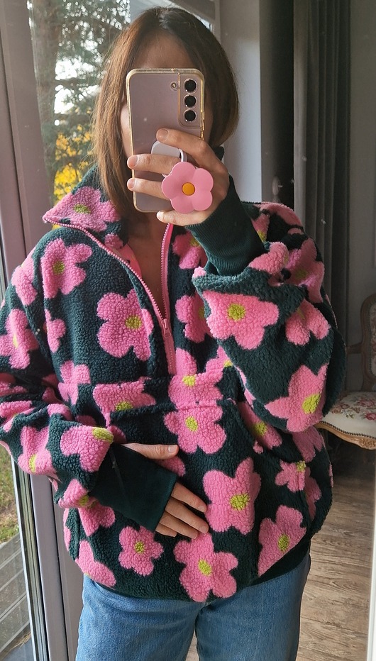 bluza bez kaptura damska Polar damski