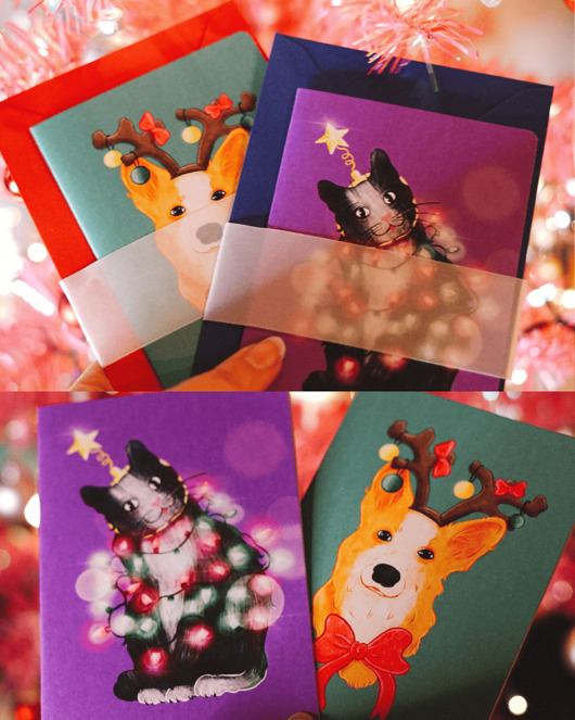 kartki świąteczne Kartka Świąteczna - dwa świąteczne wzory