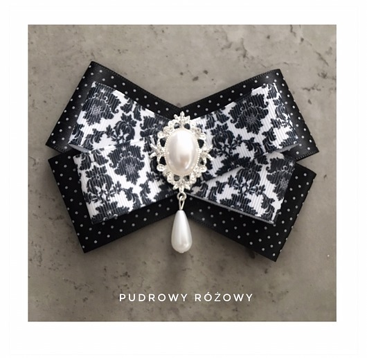 broszki Brosza glamour z perłą