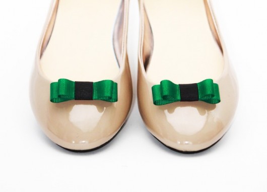 Little Bee - Green - klipsy do butów HowDoILook