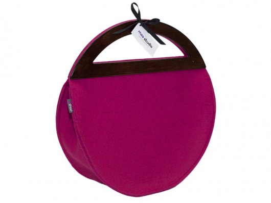 Round Pink Glamour moo studio