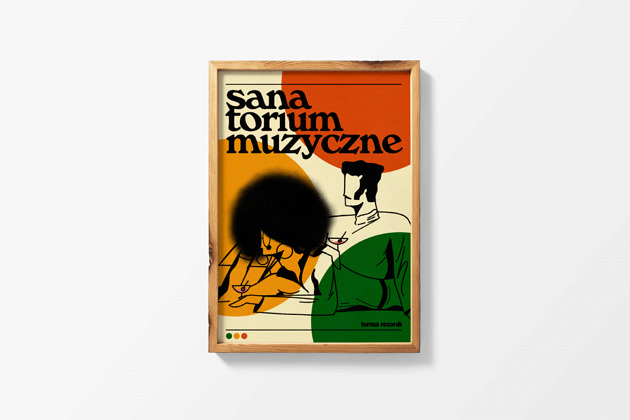 Sanatorium muzyczne x print Justyna Frąckiewicz