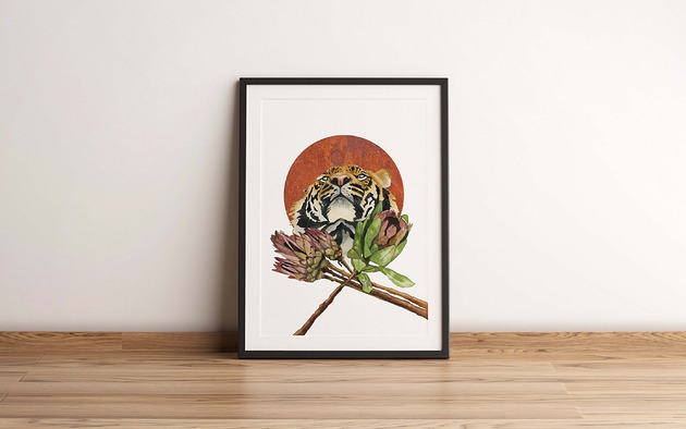 plakaty Plakat "Tygrys", A3