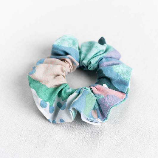 Scrunchie/frotka VINTAGE PASTEL wu handmade