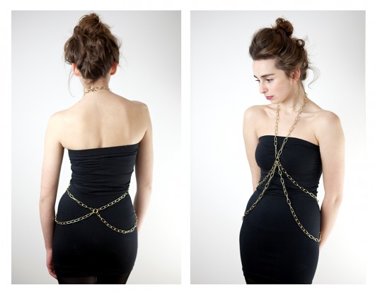 Body Chain Golden Dust