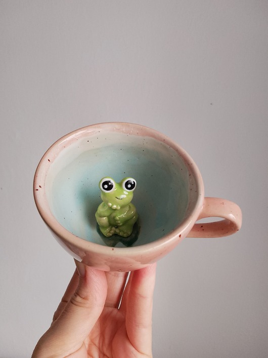 kubki Filiżanka z żabką 150ml