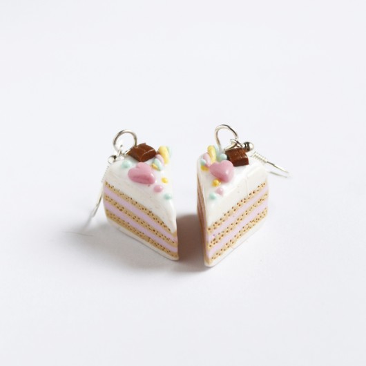 Torty  kolczyki srebro Lemon Lovely