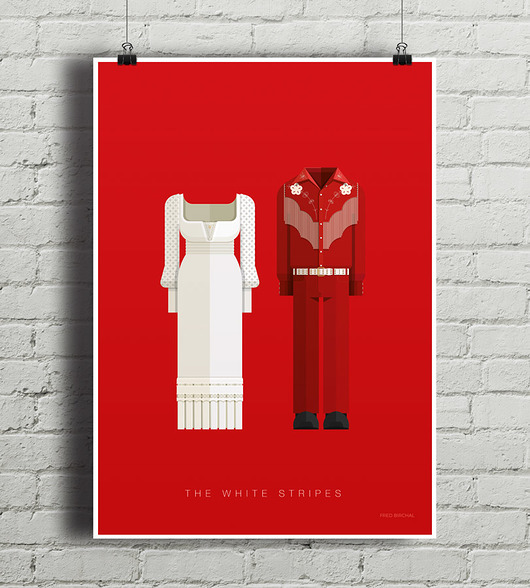 Plakat The White Stripes  minimalmill