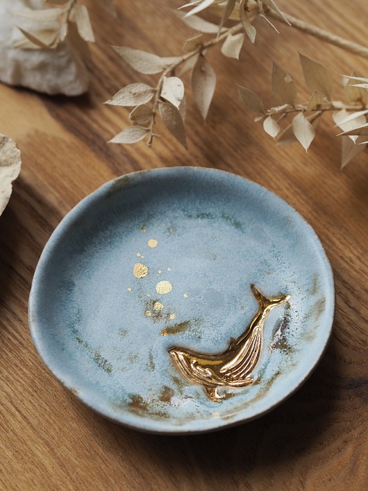pojemniki na biżuterię Spodek na biżuterię lub palo santo