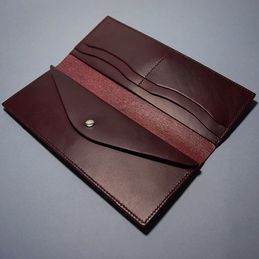 portfele damskie Portfel ręcznie robiony ze skóry naturalnej