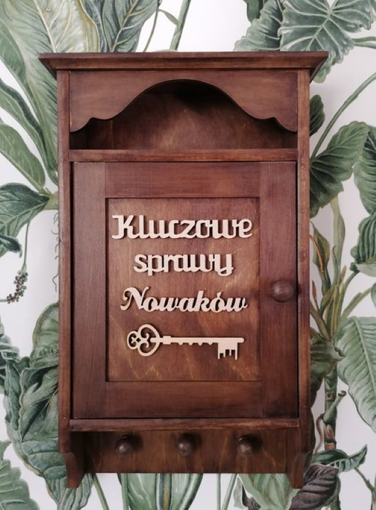 dodatki - różne Szafka na klucze-Rustic- Kluczowe sprawy - nr 27