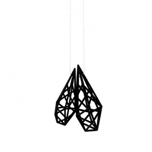 Wisior podwójny 3D - New Geometry Unikke Design