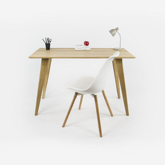 biurka Dębowe biurko / małe