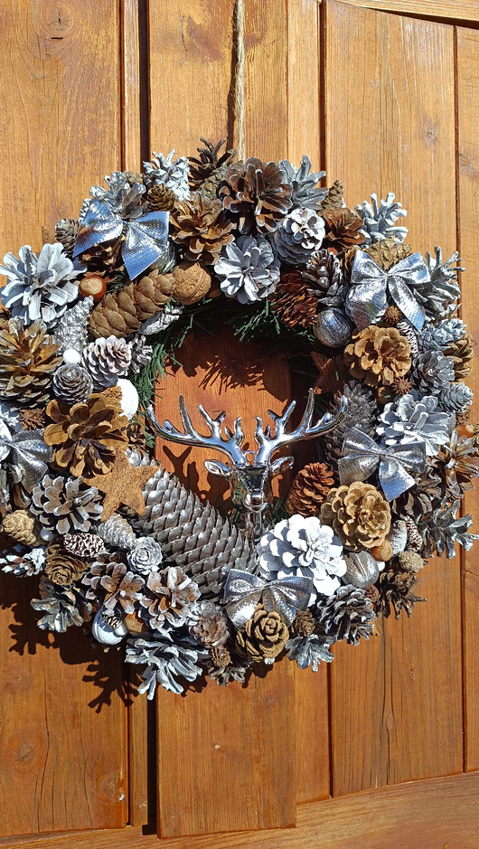 wianki bożonarodzeniowe Wianek bożonarodzeniowy nr 5