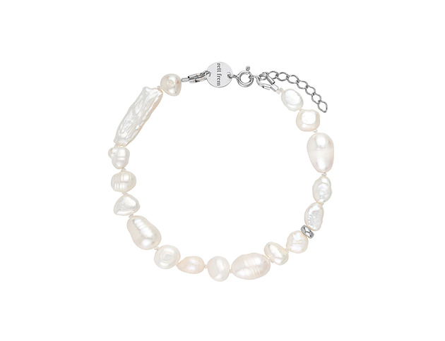 bransoletki srebrne Bransoletka srebrna Kształt wody