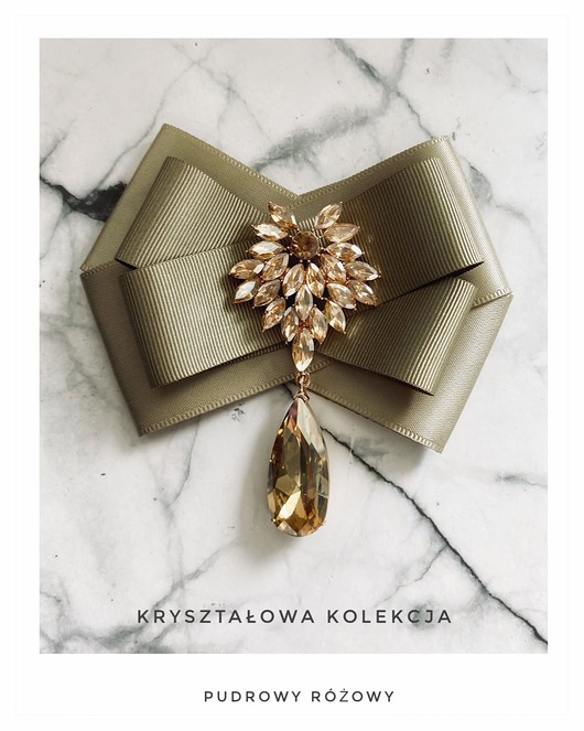 broszki Kryształowa Kolekcja   Brosza z kryształami