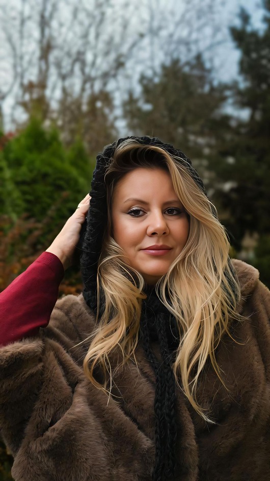 czapki damskie Balaclava handmade, ręcznie szydełkowana