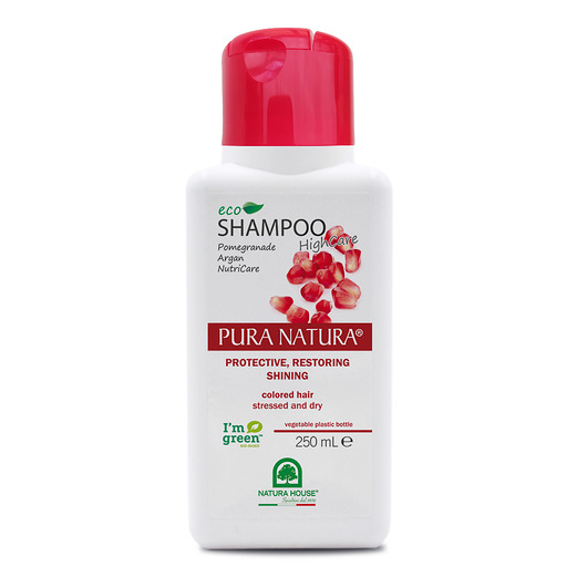 szampony do włosów Pura Natura ECO Szampon PROTECTIVE włosy farbowane i zniszczone