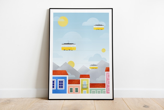 Lisboa poster dana maczynska