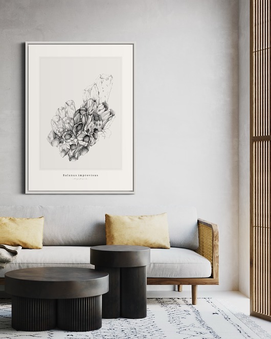 grafiki i ilustracje Pąkle 50x70 cm