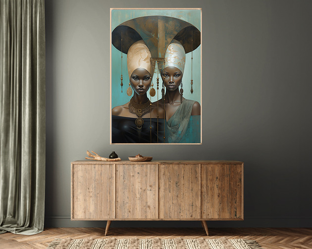 plakaty Oblicza Innych Wymiarów - Plakat - Druk - Abstrakcja, Surrealizm, Loft #6