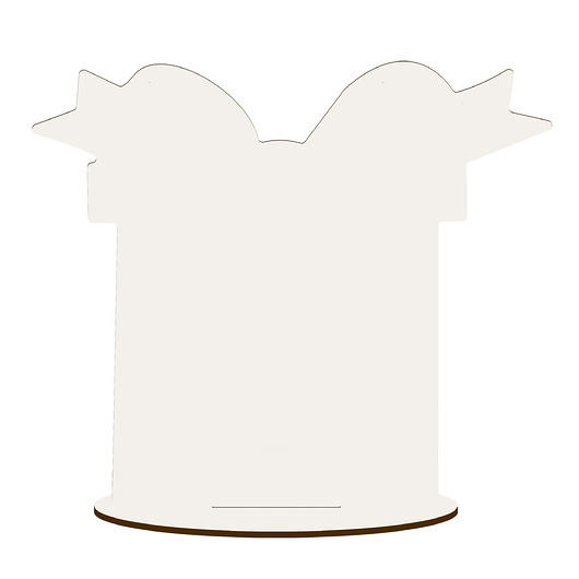 dekoracje świąteczne Prezent Figurka Drewniana ze Sklejki ZESTAW 10SZTUK do Malowania Ozdabiania