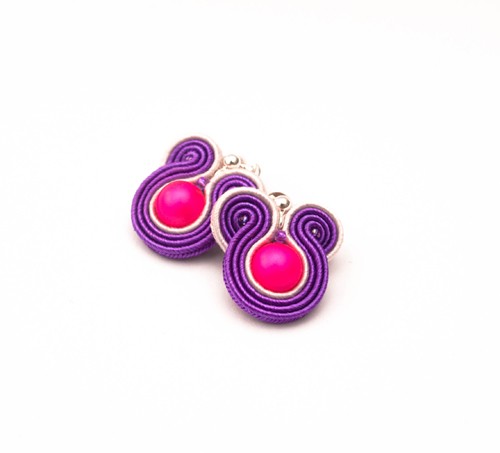 Neon kryształ Swarovski Pearls - róż maanuela